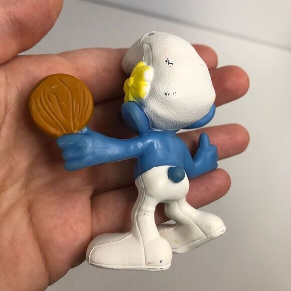 mcdonalds 2011 2013 smurfs movie 3 inch figures greedy vanity brainy - Picture 7 of 7